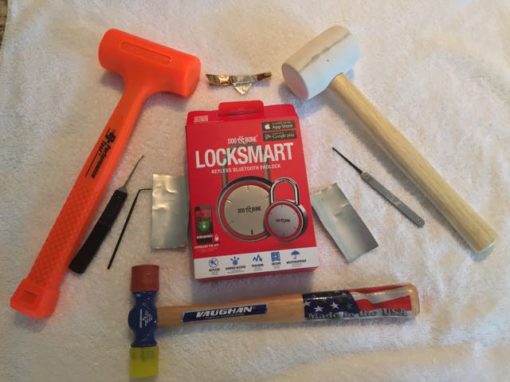 Mr. Locksmith Opens Dog & Bone LockSmart in Seconds with Shims!