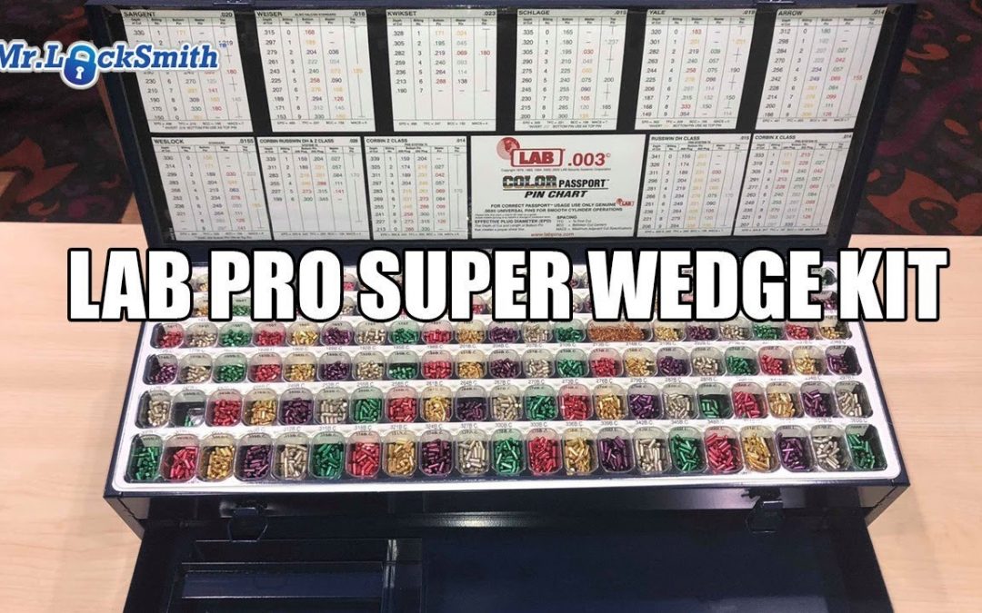 LAB Pro Super Wedge Pin Kit .003 | Mr. Locksmith Training