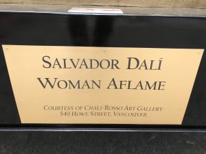 Salvador Dali’s Woman Aflame Sculpture | Mr. Locksmith