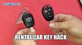 How To Separate Rental Car Keys #1| Mr. Locksmith blog