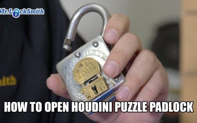 How to Open Houdini Puzzle Padlock | Mr. Locksmith