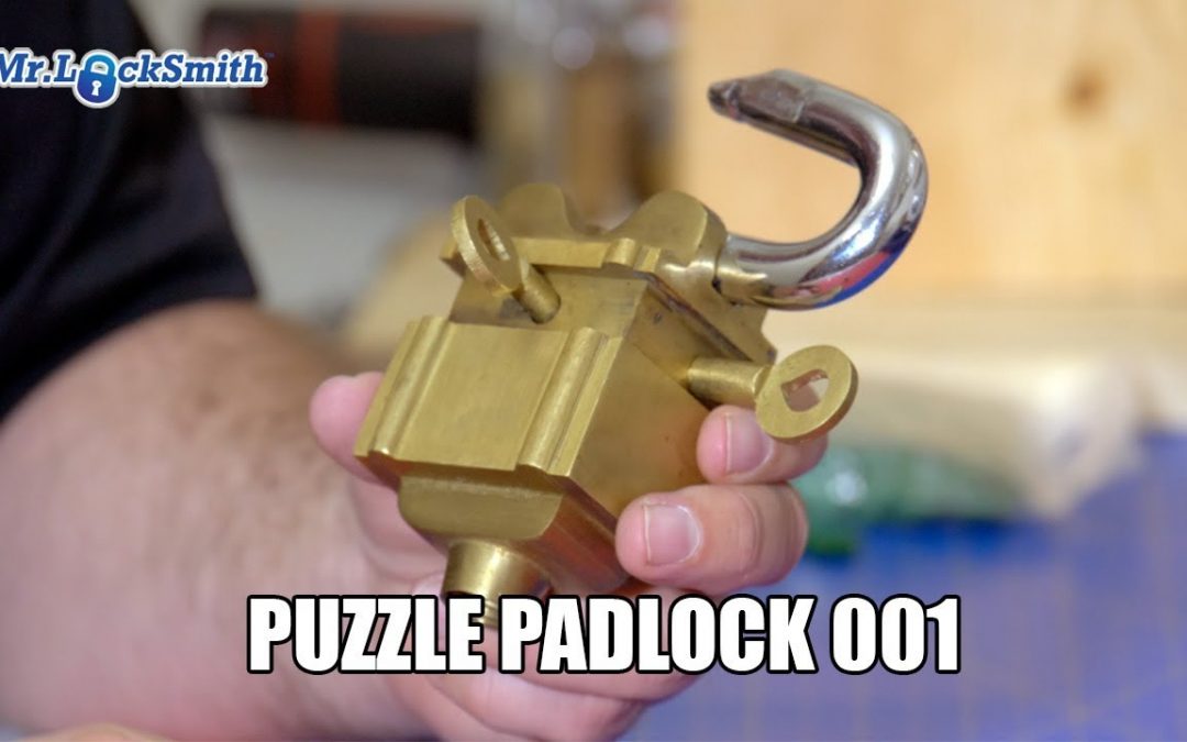 How to Open Puzzle Padlock 001 | Mr. Locksmith