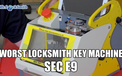 Worst Locksmith Key Machine SEC-E9 Key Cutting Machine | Mr. Locksmith