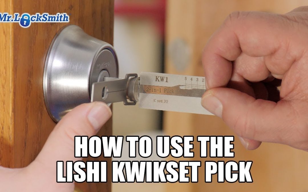 How to use the Lishi Kwikset Pick | Mr. Locksmith