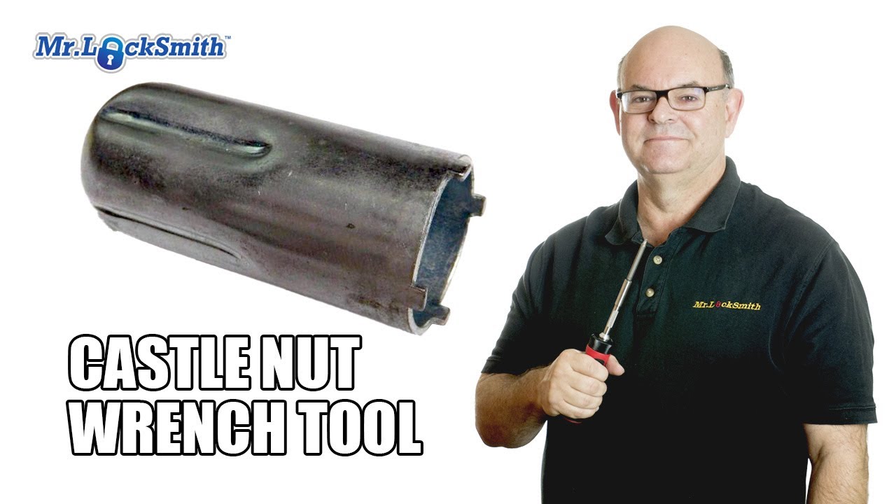 Castle Nut Wrench Locksmith Tool Mr. Locksmith™ Training Mr