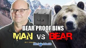 Bear Proof Bins | Man vs Bear (Mr. Locksmith Training)