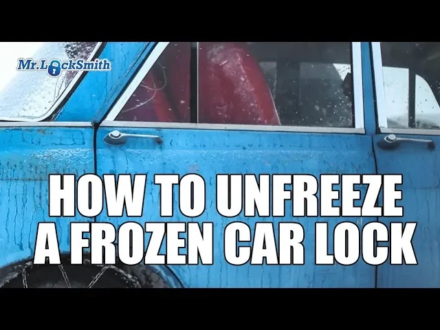 How to Unfreeze a Frozen Car Lock | Mr. Locksmith Training Video