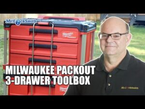 Milwaukee PACKOUT 3 Drawer Toolbox For Locksmiths