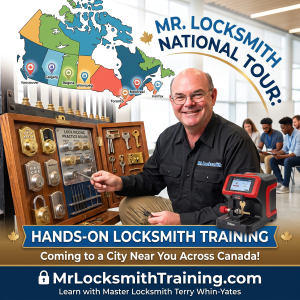 Mr. Locksmith National Tour Hands-On Locksmith Training